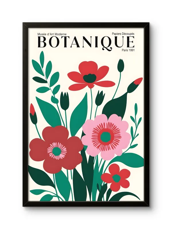 Black_Framed_Botanique_Fibre_Art_|_For_Home_&_Office_Decor