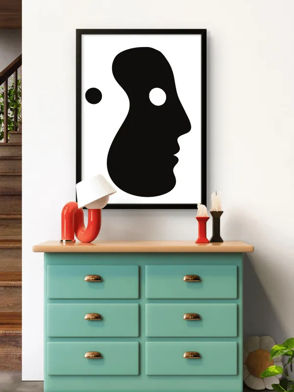 Black_Framed_Hole_In_The_Eye_Fibre_Art_|_For_Home_&_Office_Decor