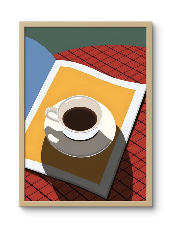 Wooden_Framed_Black_Tea_Fibre_Art_|_For_Home_&_Office_Decor