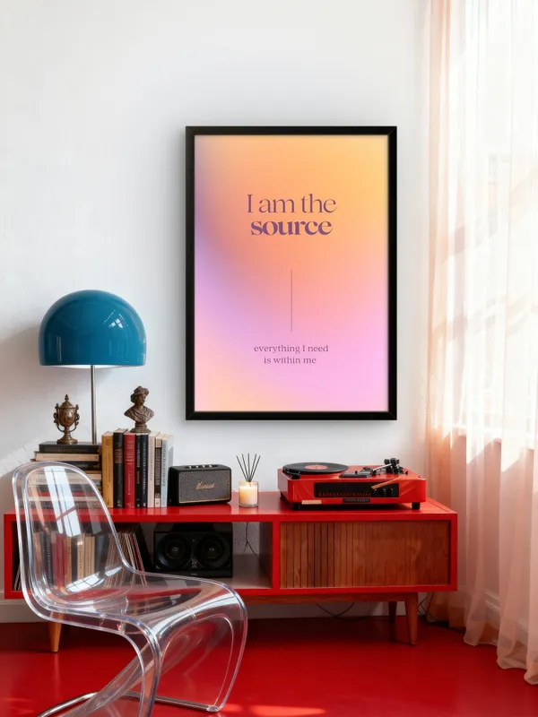 Black_Framed_I_Am_The_Source_Fibre_Art_|_For_Home_&_Office_Decor
