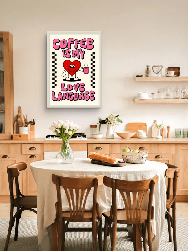 White_Framed_Coffee_Is_My_Love_Language_Fibre_Art_|_For_Home_&_Office_Decor