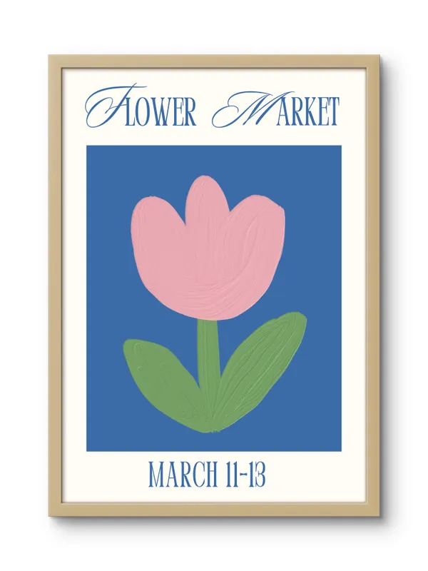 Wooden_Framed_Pink_Petals_Fibre_Art_|_For_Home_&_Office_Decor