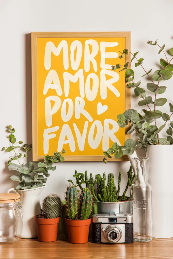 Wooden_Framed_More_Amor_Fibre_Art_|_For_Home_&_Office_Decor