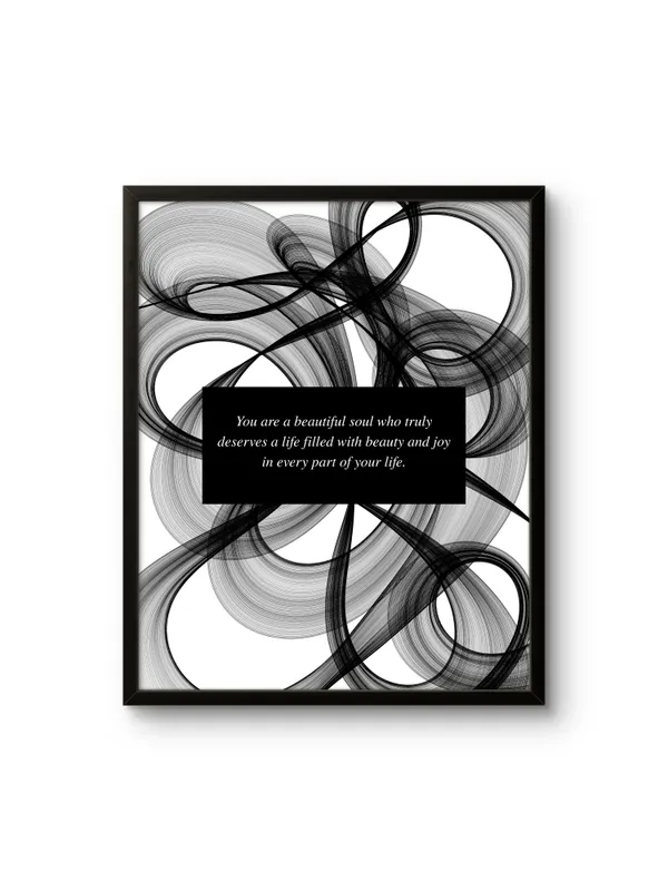 Black_Framed_Beautiful_Soul_Fibre_Art_|_For_Home_&_Office_Decor