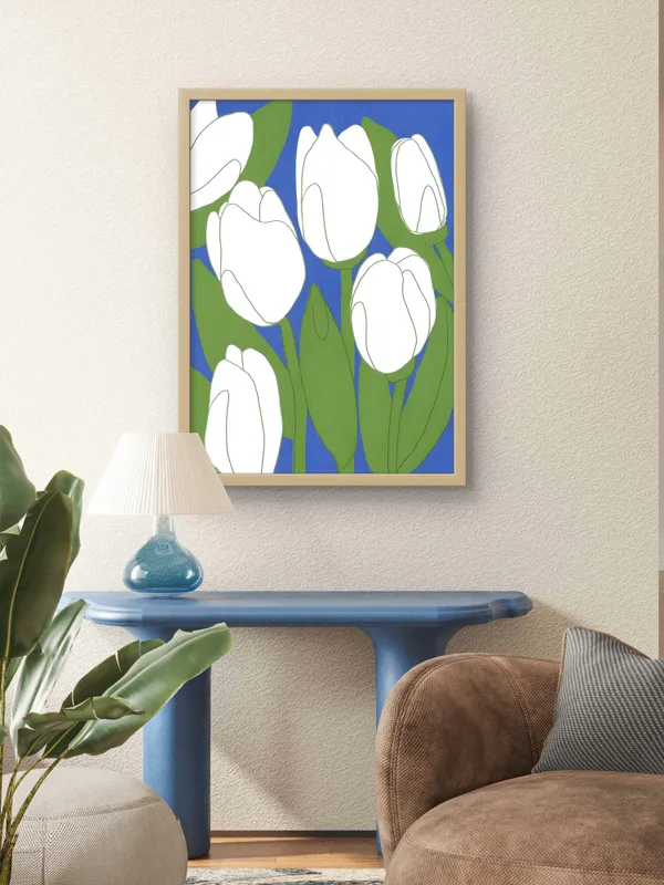 Wooden_Framed_The_Secret_Garden_Fibre_Art_|_For_Home_&_Office_Decor