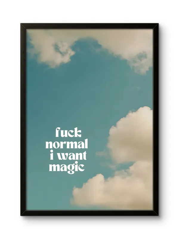 Black_Framed_Fuck_Normal_Fibre_Art_|_For_Home_&_Office_Decor