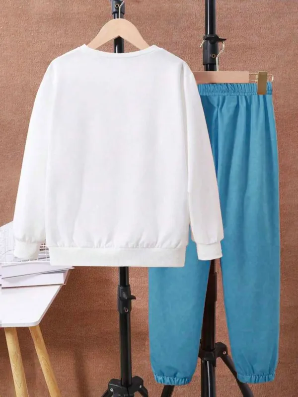 White_Polycotton_Break_The_Rule_Printed_Trendy_Top_And_Bottom_Set_For_Boys