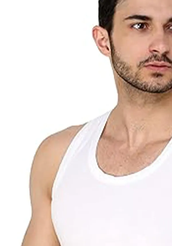 Youngman_Round_Neck_Sleeveless_Cotton_Vest_Combo_Pack_Of_5_For_Men_100%_Combed_Cotton_Stretchable_&_Breathable_Comfortable_Fit_Ideal_Summer_Innerwear