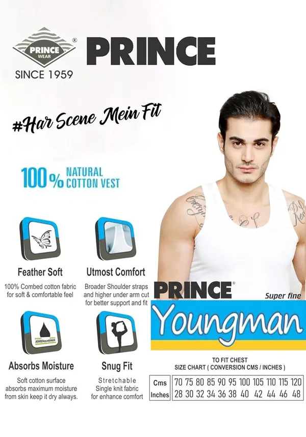 Youngman_Round_Neck_Sleeveless_Cotton_Vest_Combo_Pack_Of_3_For_Men_100%_Combed_Cotton_Stretchable_&_Breathable_Comfortable_Fit_Ideal_Summer_Innerwear