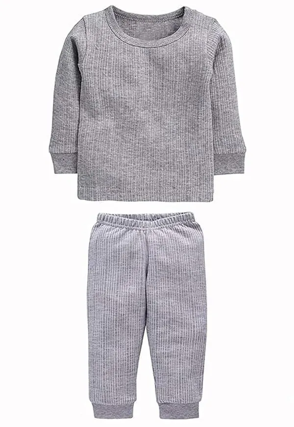 Kids_Winter_Wear_Thermal_Full_Sleeves_Body_Warmer_Top_And_Pyjama_Melange