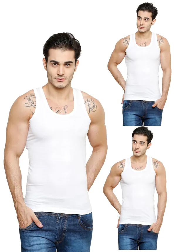Hero_Round_Neck_Sleeveless_Cotton_Vest_Combo_For_Men_Pack_Of_3_Size_100%_Combed_Cotton_Stretchable_&_Breathable_Comfortable_Fit_Ideal_Summer_Innerwear