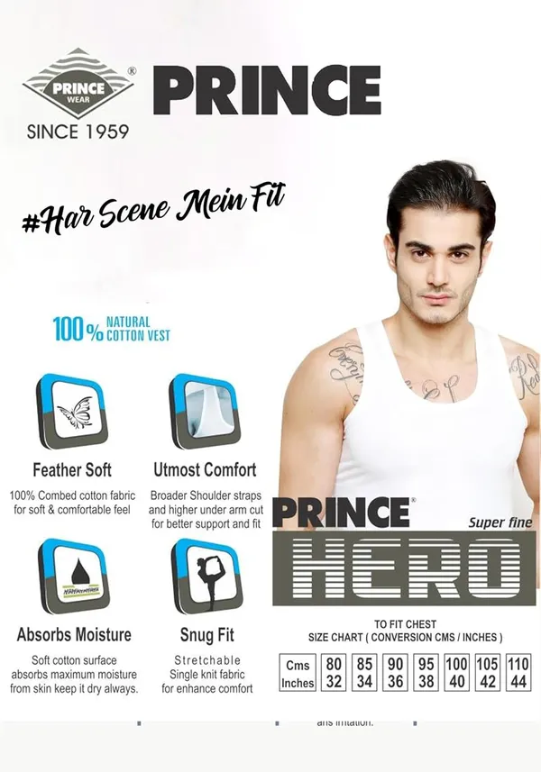 Hero_Round_Neck_Sleeveless_Cotton_Vest_Combo_For_Men_Pack_Of_3_Size_100%_Combed_Cotton_Stretchable_&_Breathable_Comfortable_Fit_Ideal_Summer_Innerwear