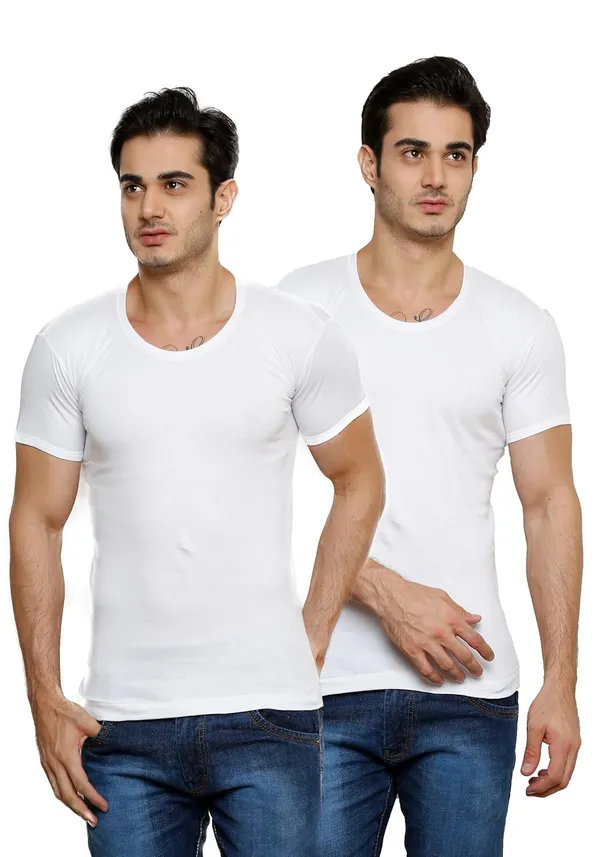 Prince_Super_Deluxe_Round_Neck_With_Sleeve_Cotton_Men's_Vest_Combo_Pack_Of_2_Feather_Soft_100%_Combed_Cotton_Snug_Fit_Quality_Stitching_Moisture_Absorbing_&_Breathable