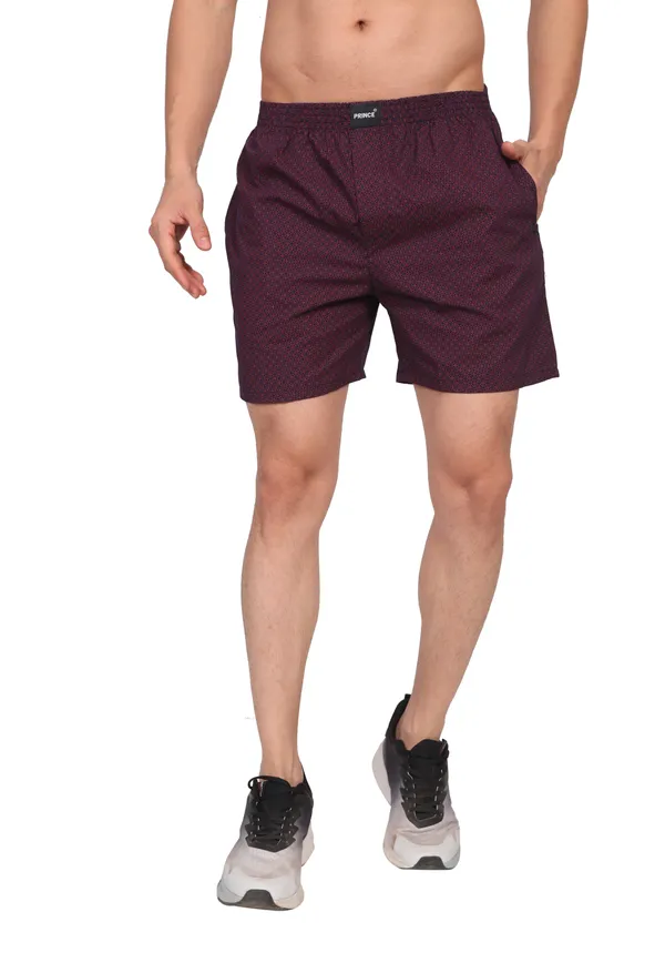 Prince_Men's_Boxer_Printed_Shorts_Pack_of_1_?_Colorful_&_Fun_Graphic_Design_?_Size_M_?_Comfortable_Cotton_Boxer_Shorts_for_Men_?_Perfect_for_Casual_Wear_and_Lounge
