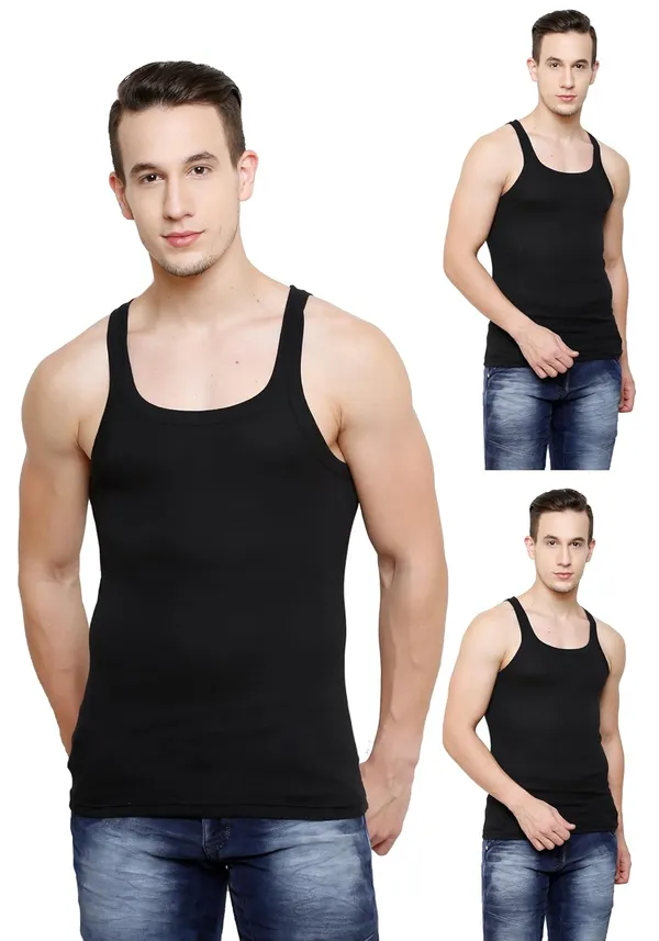Ribbs_Round_Neck_Sleeveless_Cotton_Vest_Combo_Pack_Of_3_For_Men_100%_Combed_Cotton_Size_Durable_Breathable_Fabric_Seamless_Design_And_Bodycontouring_Fit