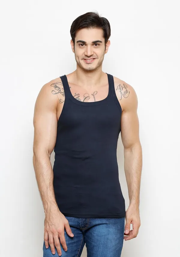 Ribbs_Round_Neck_Sleeveless_Cotton_Vest_Combo_Pack_Of_2_For_Men_100%_Combed_Cotton_Size_Color_Navy_Blue_Durable_Breathable_Fabric_Seamless_Design_And_Bodycontouring_Fit