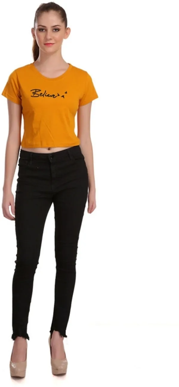 Yellow_Casual_Printed_Pure_Cotton_Crop_Top_For_Women