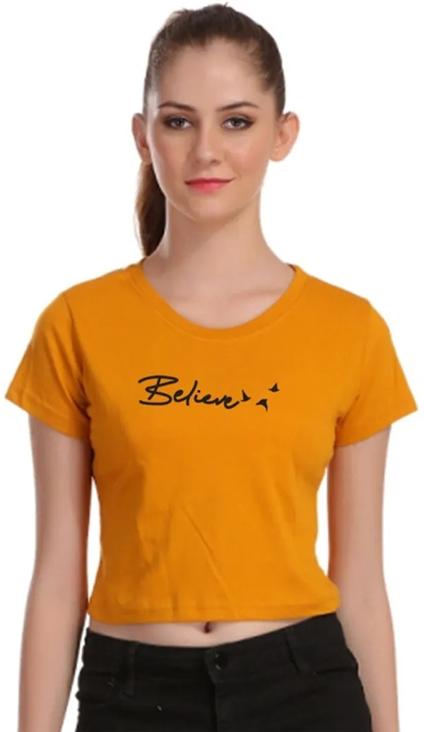 Yellow_Casual_Printed_Pure_Cotton_Crop_Top_For_Women