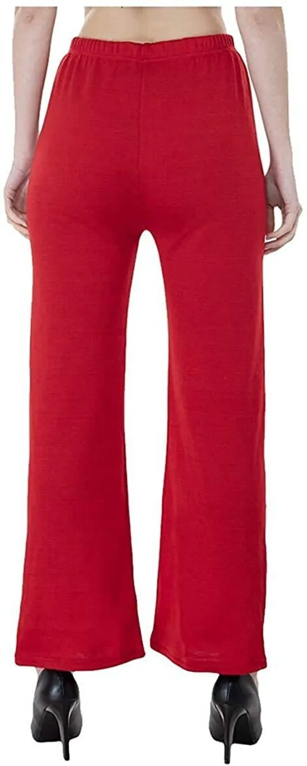 Maroon_&_Red_Regular_Casual_Wool_Trouser_For_Women(Pack_of_2)