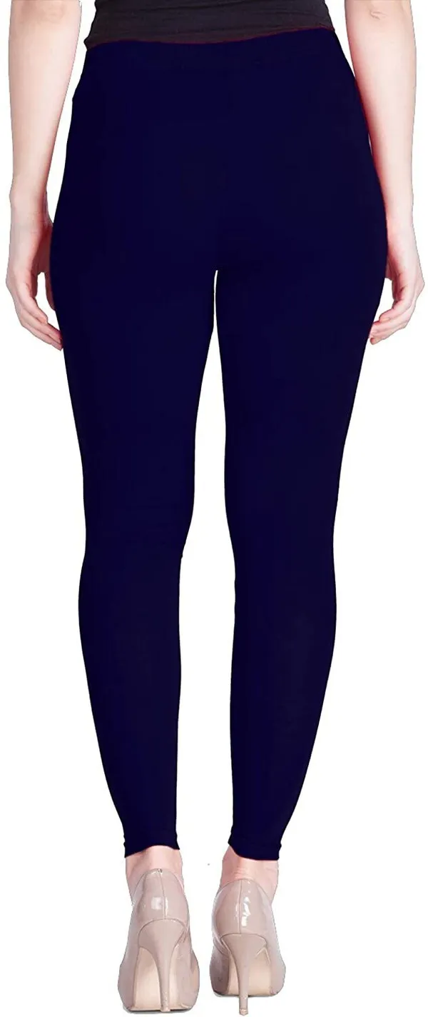 Beige_&_Blue_Cotton_Blend_Solid_Casual_Ethnic_Wear_Leggings_For_Women_(Pack_Of_2)