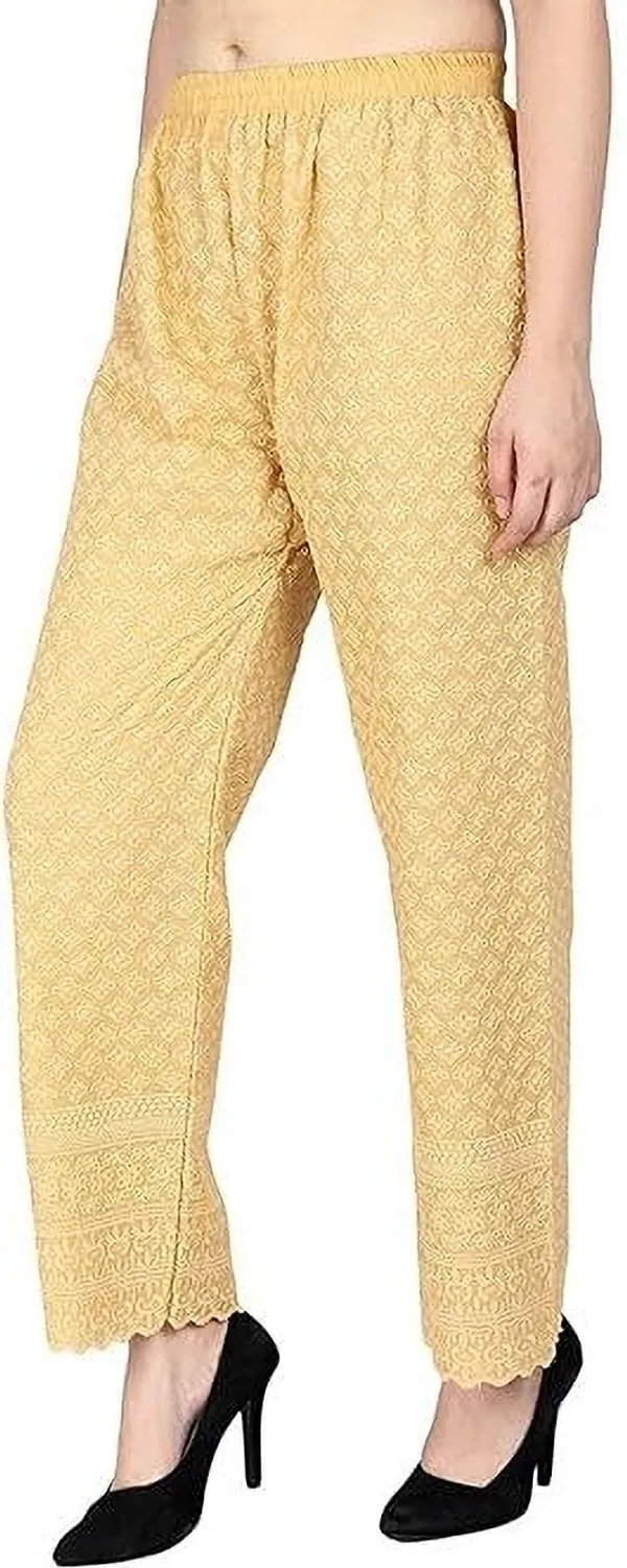 Beige_Regular_Casual_Cotton_Blend_Trouser_For_Women