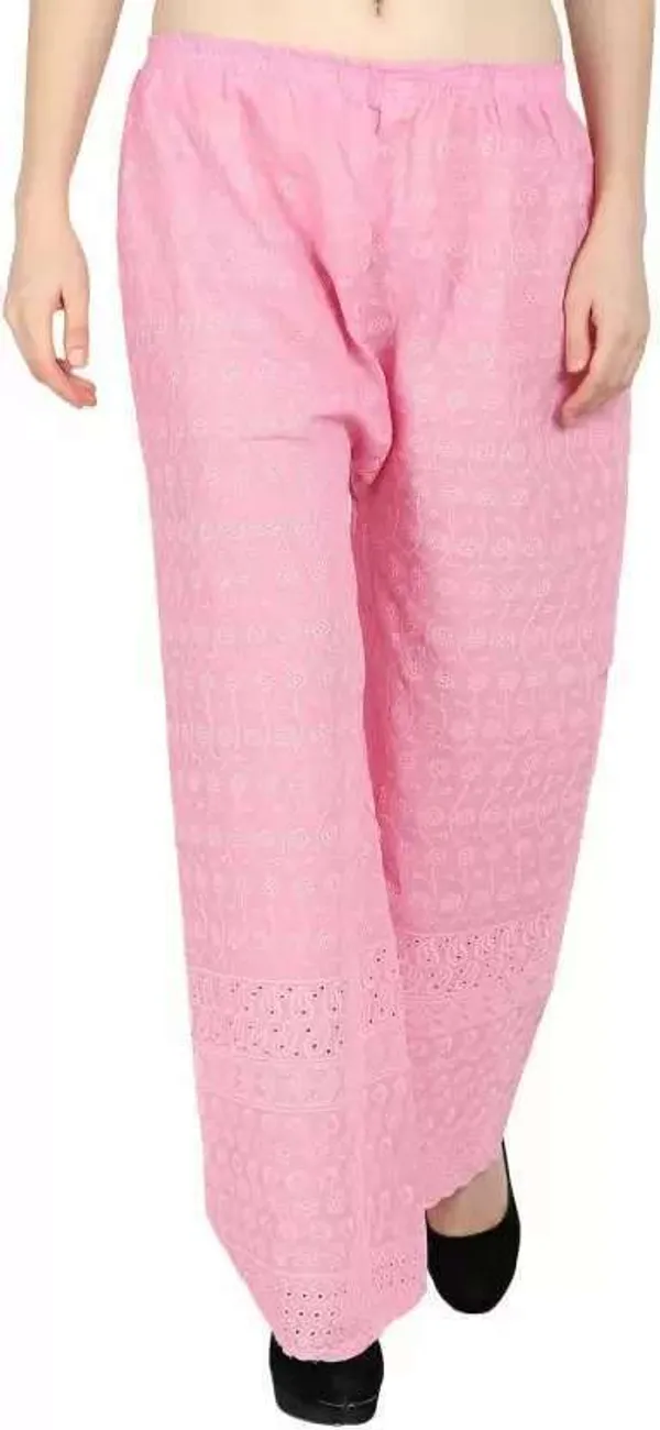 Pink_&_Black_Regular_Casual_Cotton_Blend_Trouser_For_Women