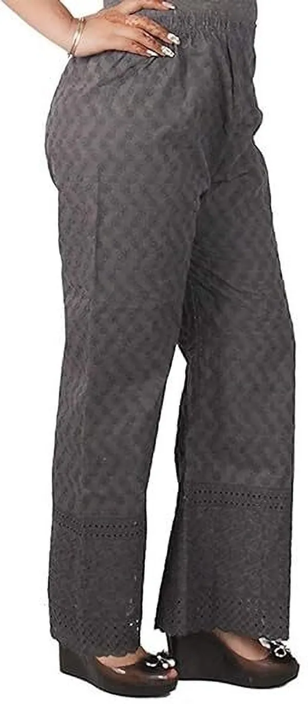 Grey_Regular_Casual_Cotton_Blend_Trouser_For_Women