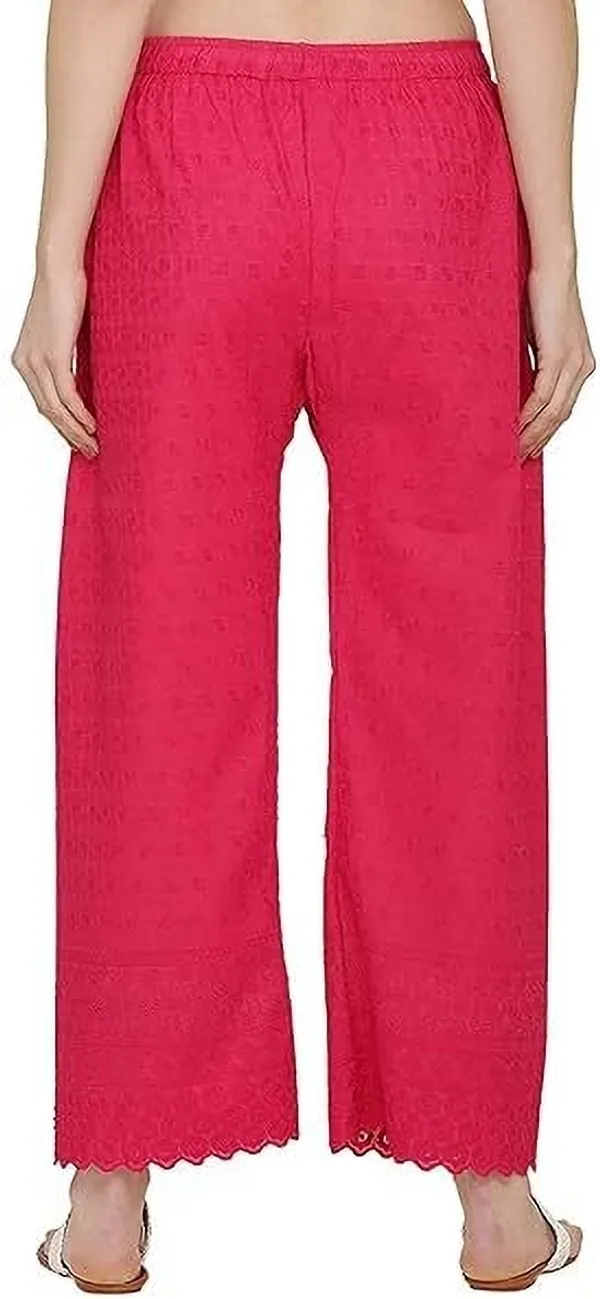 Red_Regular_Casual_Cotton_Blend_Trouser_For_Women