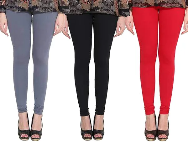 Multicolor_Silk_Blend_Solid_Casual_Ethnic_Wear_Leggings_For_Women_(Pack_Of_3)