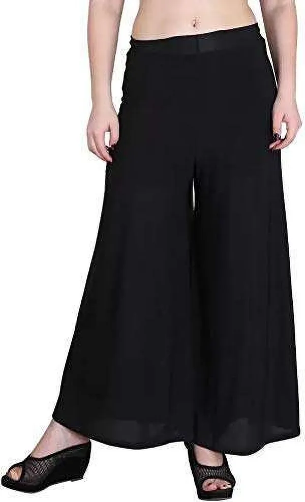 Black_Regular_Casual_Lycra_Blend_Trouser_For_Women