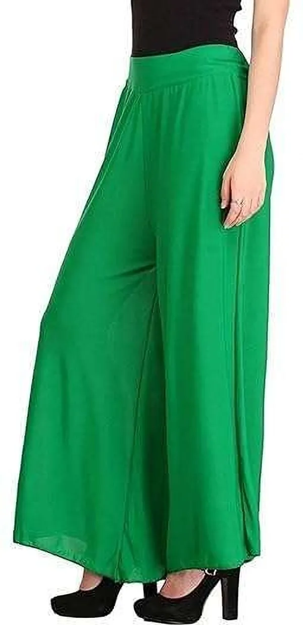 Green_Regular_Casual_Lycra_Blend_Trouser_For_Women
