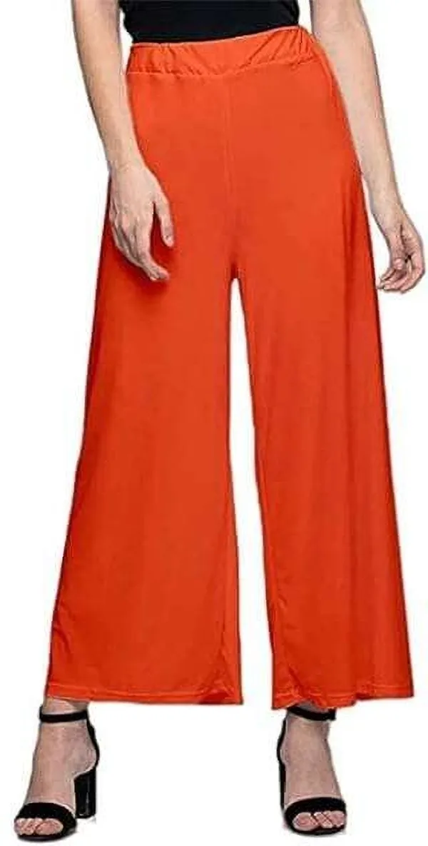 Grey_&_Pink_&_Orange_Regular_Casual_Lycra_Blend_Trouser_For_Women