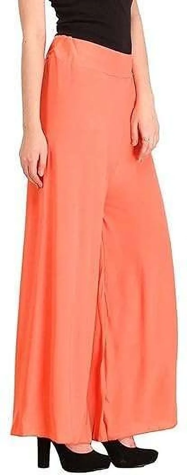 Orange_Regular_Casual_Lycra_Blend_Trouser_For_Women