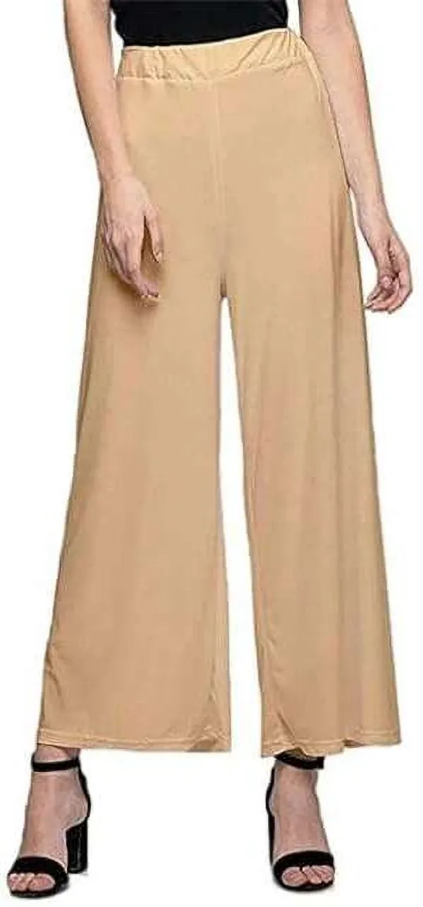 Red_&_Beige_Regular_Casual_Lycra_Blend_Trouser_For_Women