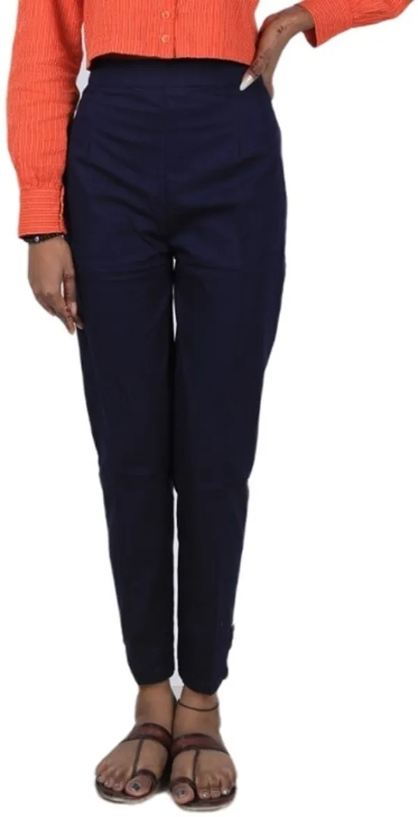 Dark_Blue_Regular_Casual_Cotton_Blend_Trouser_For_Women