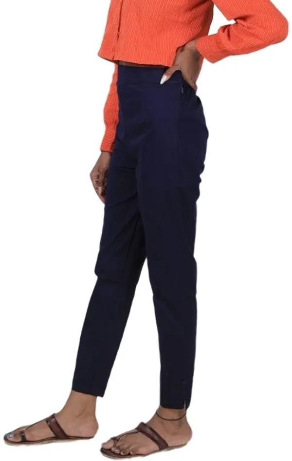 Dark_Blue_Regular_Casual_Cotton_Blend_Trouser_For_Women