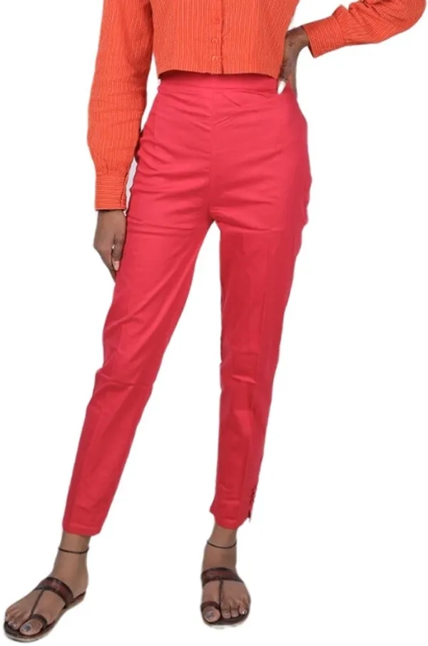 Pink_Regular_Casual_Cotton_Blend_Trouser_For_Women