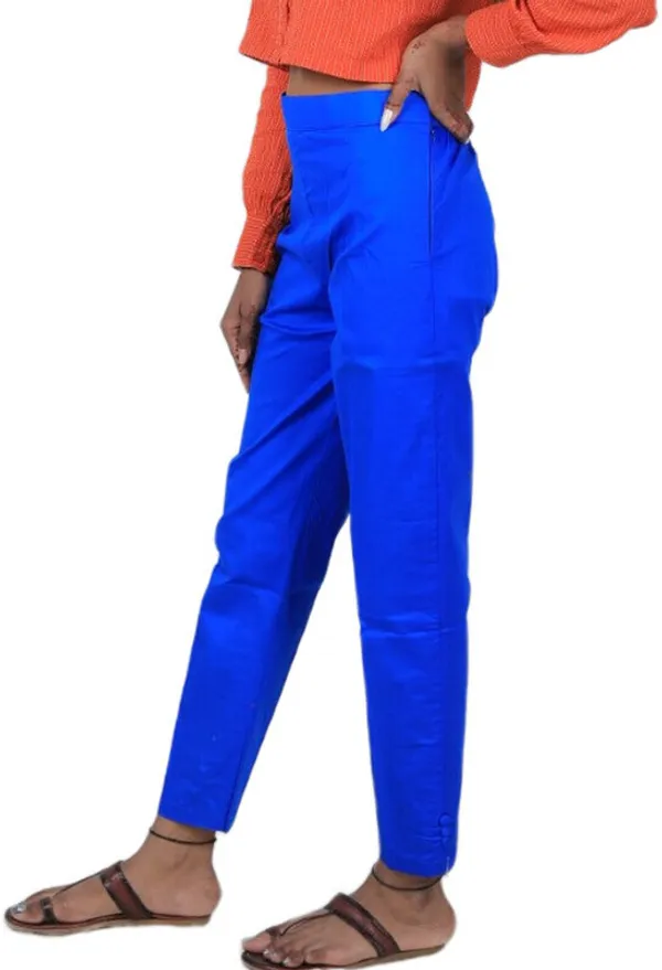 Blue_Regular_Casual_Cotton_Blend_Trouser_For_Women