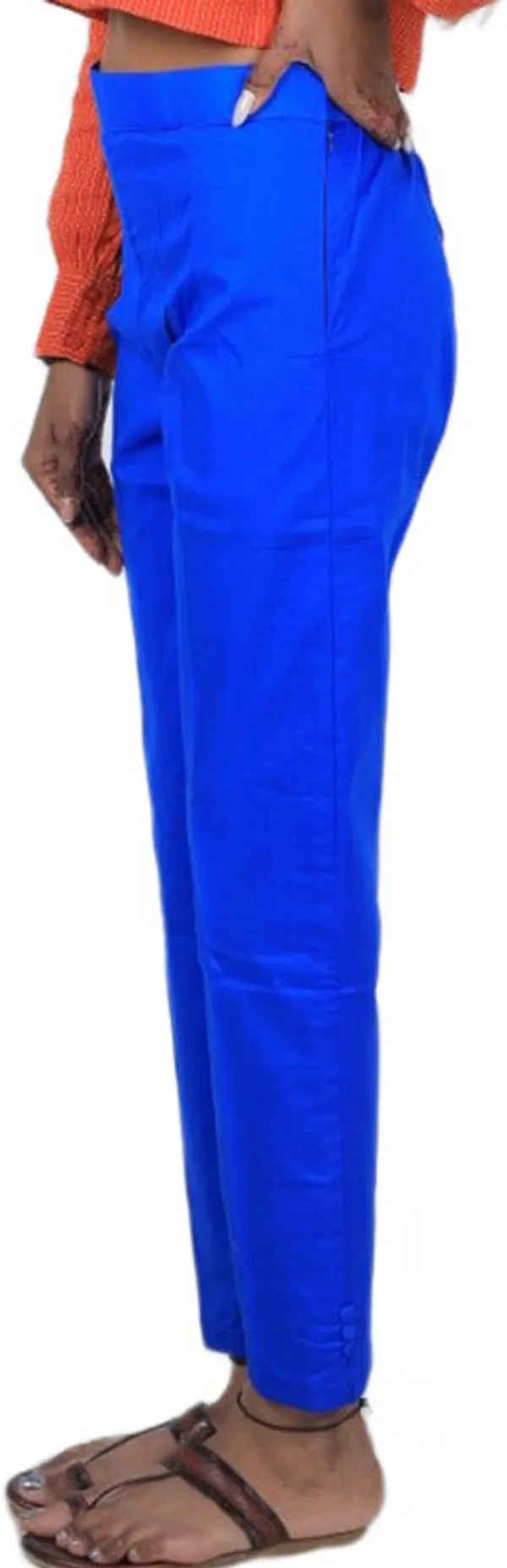 Blue_Regular_Casual_Cotton_Blend_Trouser_For_Women