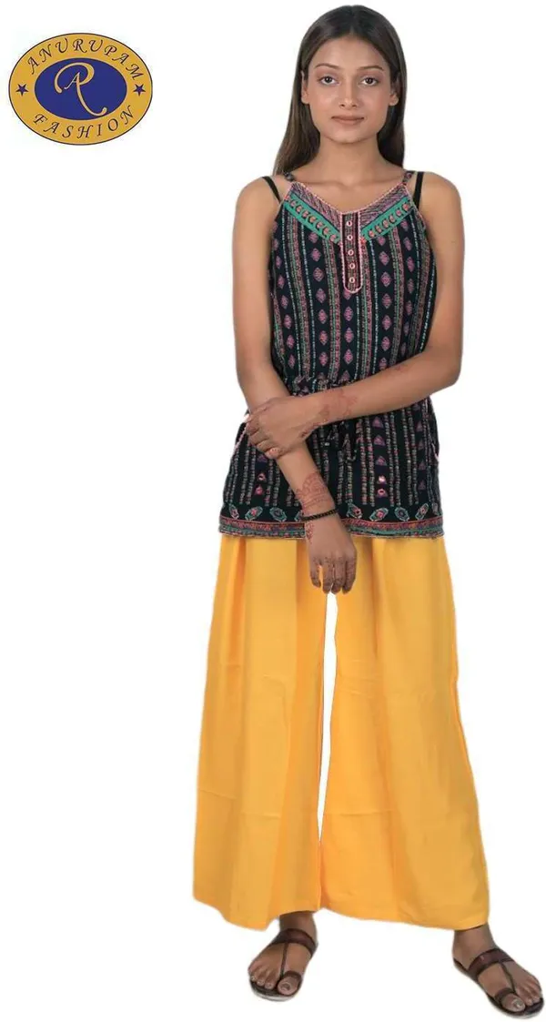Yellow_Regular_Party_Viscose_Rayon_Trouser_For_Women