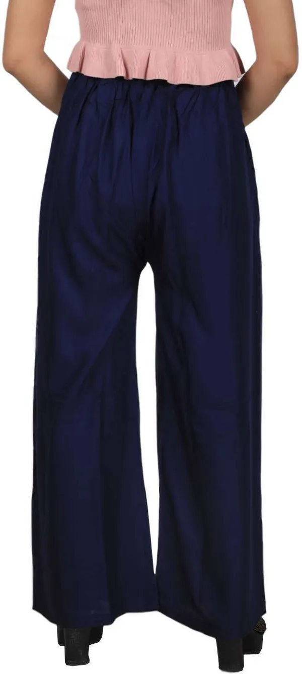 Dark_Blue_Regular_Party_Viscose_Rayon_Trouser_For_Women