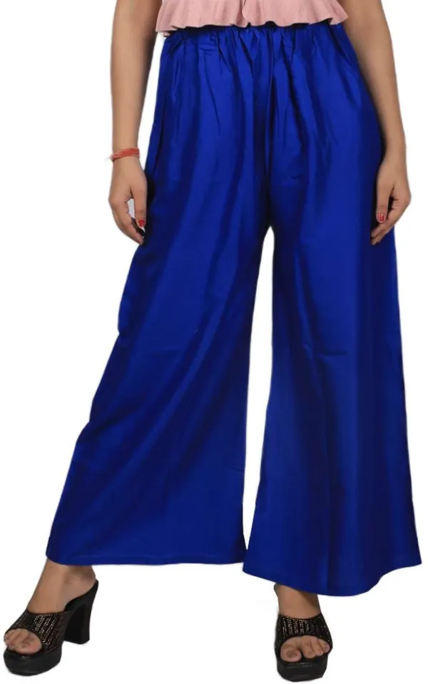 Blue_Regular_Party_Viscose_Rayon_Trouser_For_Women
