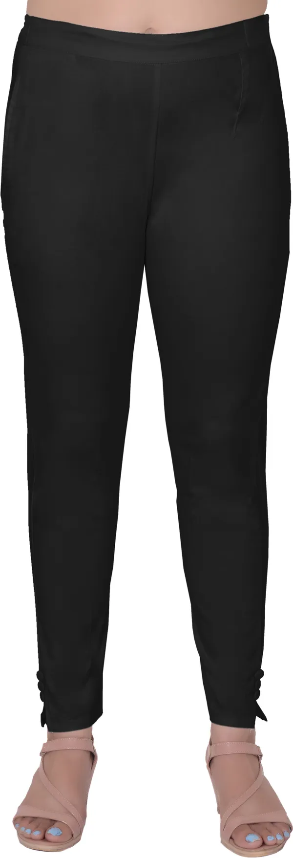Black_Regular_Party_Pure_Cotton_Trouser_For_Women