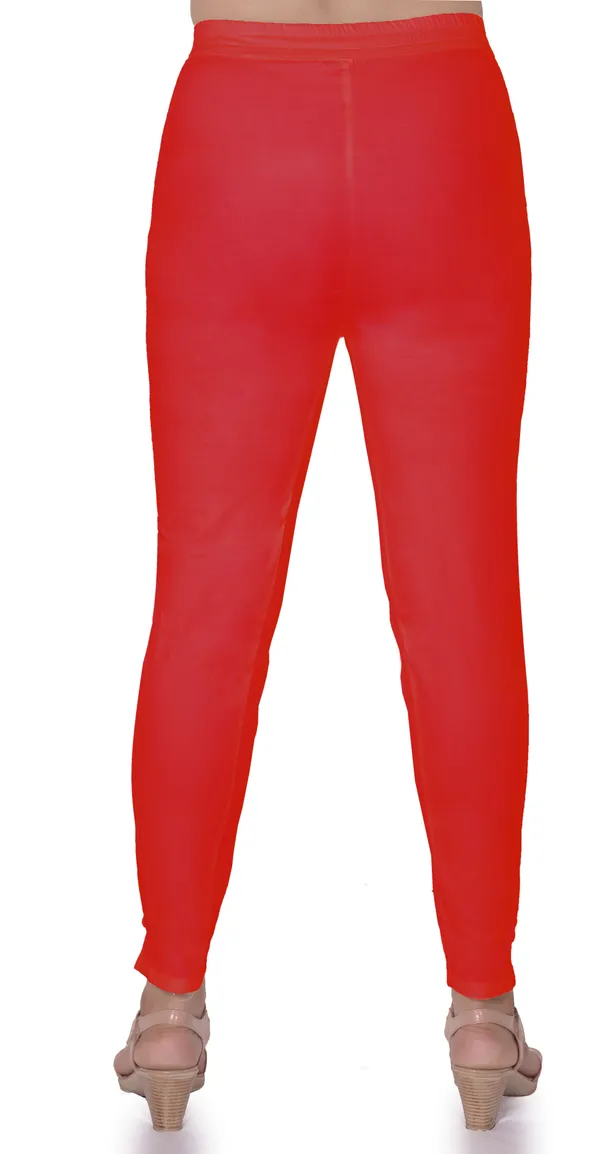 Red_Regular_Party_Pure_Cotton_Trouser_For_Women