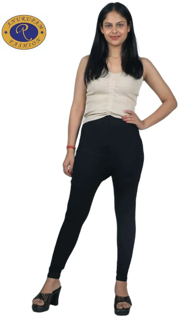 Black_Cotton_Blend_Solid_Casual_Ethnic_Wear_Leggings_For_Women