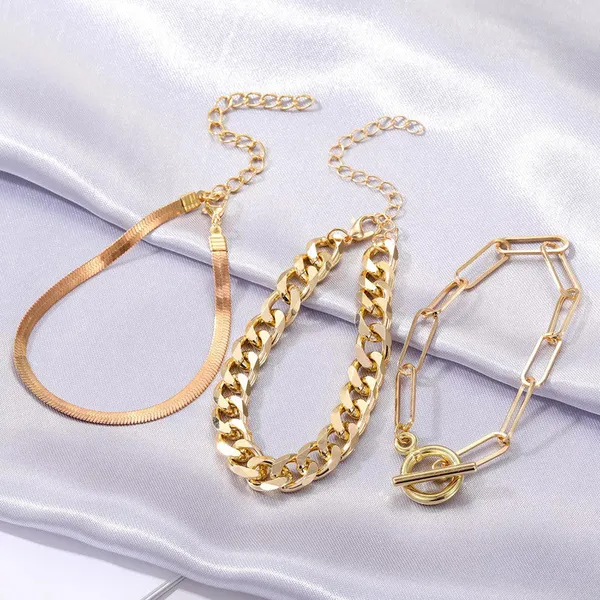 Pack_of_3_Gold_Plated_Bracelets_for_Women_|_Trendy_Cute_Stackable_Cuban_Link_Chain_Bracelets