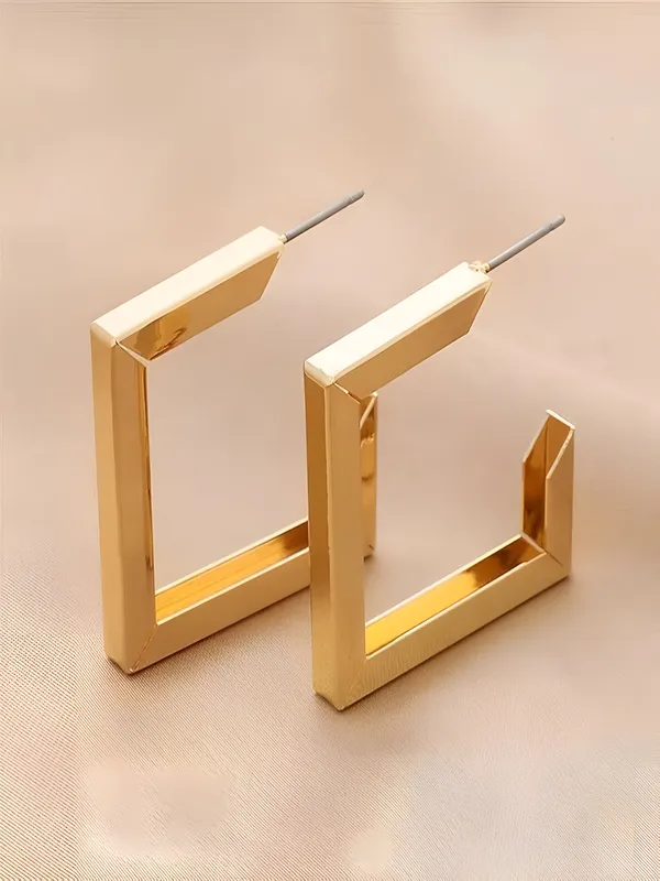 Gold_Plated_5_Pairs_Combo_Earring_Set__for_Women_|_Trendy_Stylish_Geometric_Twist_Pearl_Hoop_Earrings