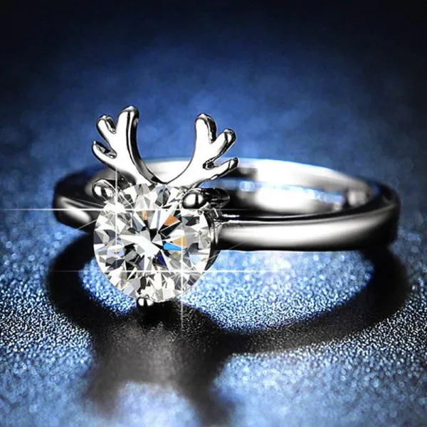 Silver_Plated_Ring_for_Woemn_|_Crystal_Studded_Deer_Themed_Anti_Tarnish_Adjustable_Finger_Ring