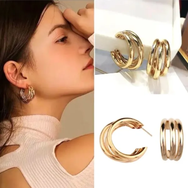 Gold_Plated_Korean_Earring_for_Women_|_Hailey_Hoops_Pinterest_Earrings