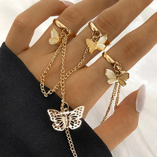 Gold_Plated_Ring_for_Women_|_Green_Stackable_Rings
